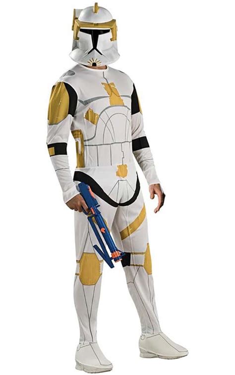 Licensed Clone Trooper Commander Cody Star Wars Adult Mens Halloween