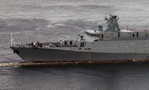 New Photos Show Damaged Russian Corvette After Ukrainian Forces Attack