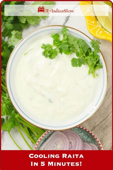 Easy Cooling Raita In 5 Minutes Recipe In 2020 Indian Food Recipes