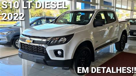 Chevrolet S10 Lt Turbo Diesel 4x4 2022 Linha 2022 Da S10 Em Detalhes