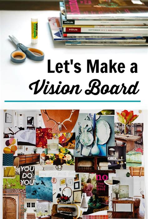 Make A Vision Board That Works For You • Craftwhack Making A Vision