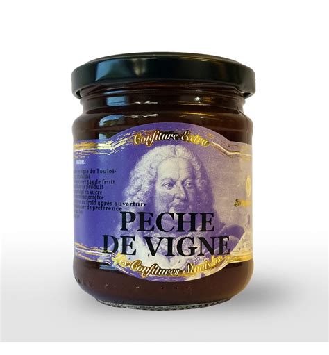 Confiture de pêche de vigne 200 g Confitures De Lorraine