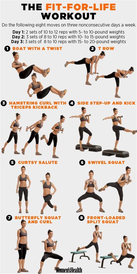 Fit For Life Workout Exercise Stay Fit Workout Routine