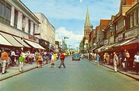 An Old Photo Of The Town Centre At Bognor Regis West Sussex England
