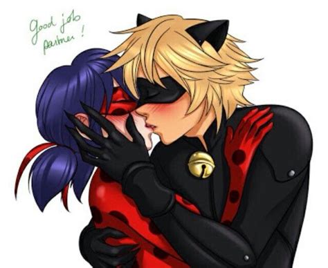 kiss anime ladybug and cat noir pin by ️letícia ️ on ladybug e cat noir isbagus