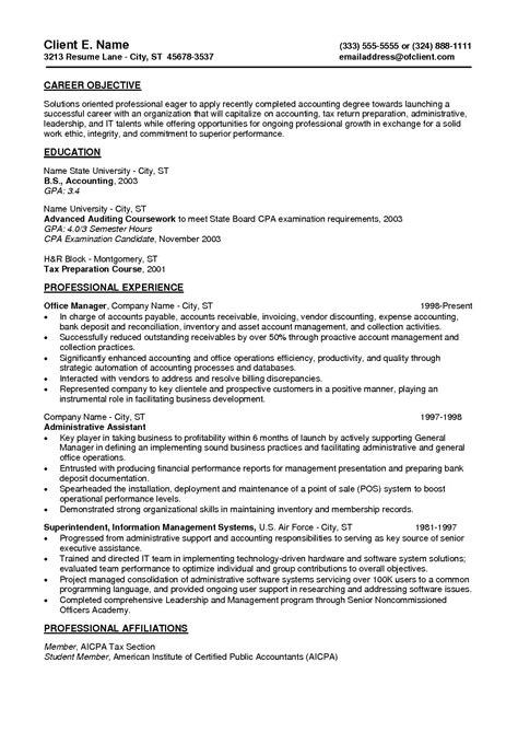 Looking for free resume examples? Resume Examples Entry Level - Resume Templates | Job ...