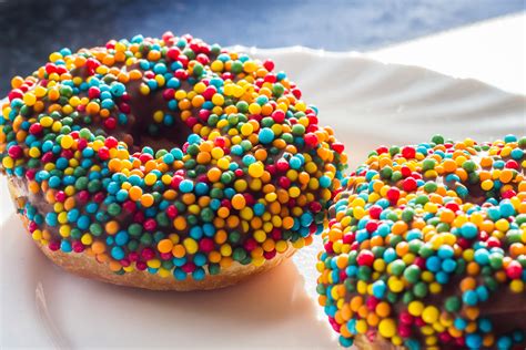 Free Images Sprinkles Nonpareils Sweetness Doughnut Confectionery