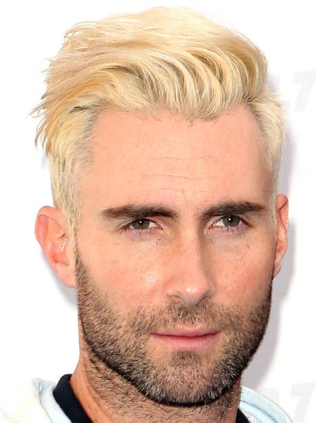 When Adam Levine Surprised Us All By Going Bleached Blonde 21