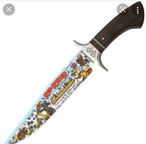 Daisy RED RYDER 75th Anniversary Artwork Bowie Knife Commemorative