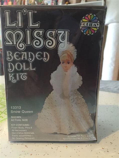 l il missy beaded doll kit assorted etsy snow queen beaded dolls