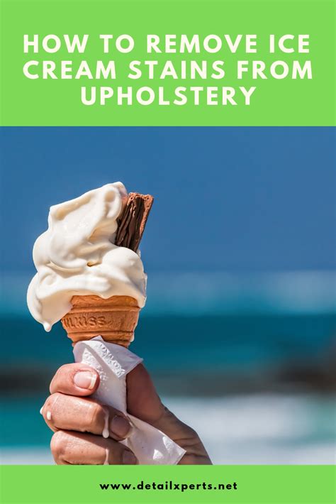 This will help absorb any excess ink which might seep deep into the upholstery fibers. How to Remove Ice Cream Stains from Upholstery - People ...