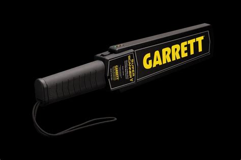 Garrett handheld super v scanner metal detector wand security checkpoint. Super Scanner®V Hand-Held Metal Detector | Garrett Metal ...