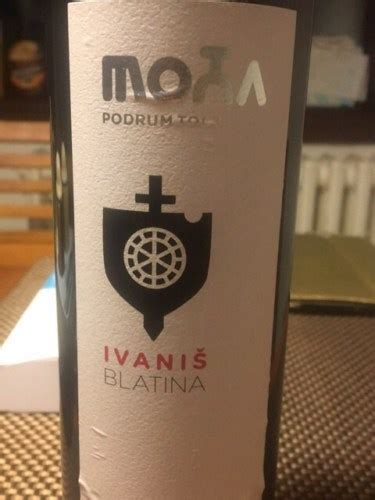 Moya Podrum Tolj Ivanis Blatina Vivino Us