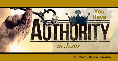 You Have Authority In Jesus It Is Time To Stop The Works Of Evil