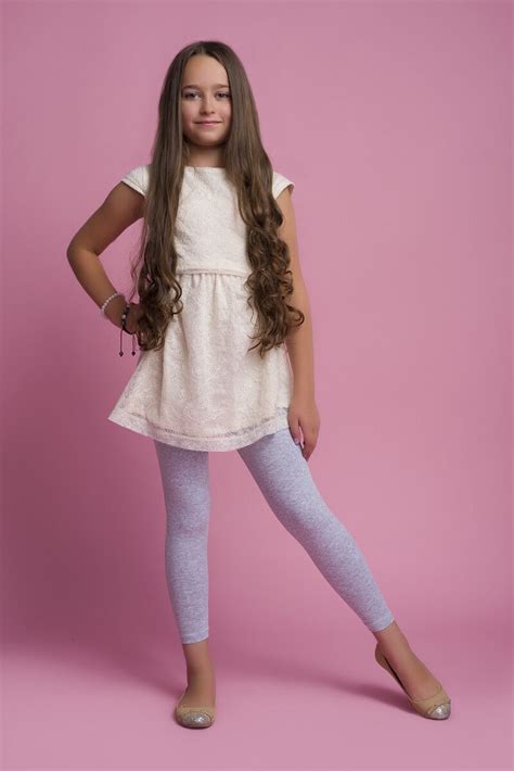 Girls Winter Thick Heavy Warm Cotton Full Ankle Length Leggings Age 3 12 Ebay