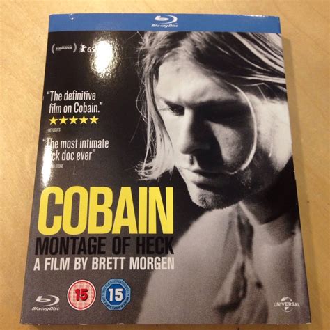 Kurt Cobain Montage Of Heck Blu Ray Slipcover UK Hi Def Ninja