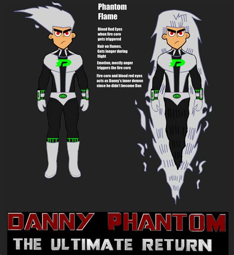Danny Phantom The Ultimate Return Phantom Flame By Looneyaces On