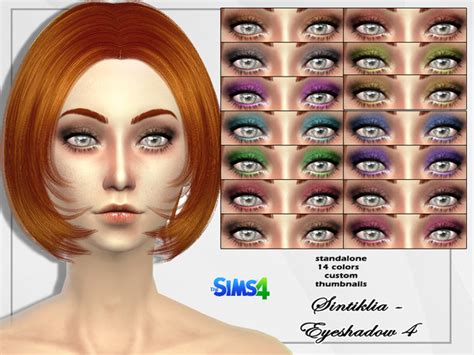 The Sims Resource Eyeshadow 4 By Sintiklia • Sims 4 Downloads