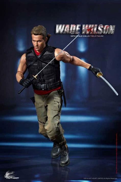 Toyhaven Hot Heart Fd003 16th Scale Wade Wilson Collectible Figure