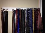 Pictures of Wall Mounted Tie Racks Closets