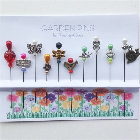 Garden Pins Embellishment Pins Decorative Pins T For