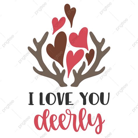 I Love You Dearly Typography Quotes, Heart, Love, Design ...