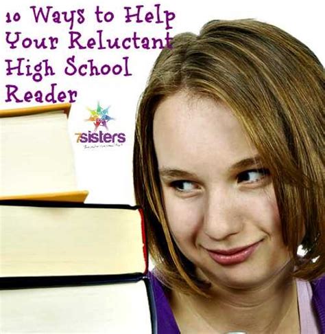 10 Ways To Help High School Reluctant Readers