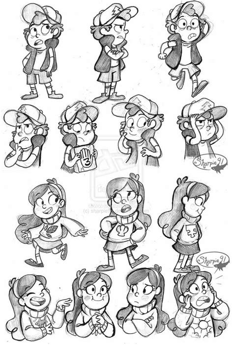 Pin By Vhp14 On Gravity Falls Character Design Animation Cartoon
