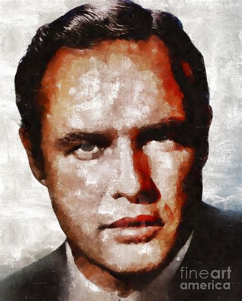 Marlon Brando Actor Painting By Esoterica Art Agency Pixels