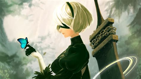 Nier Automata Fondo De Pantalla Hd Fondo De Escritorio 1920x1080