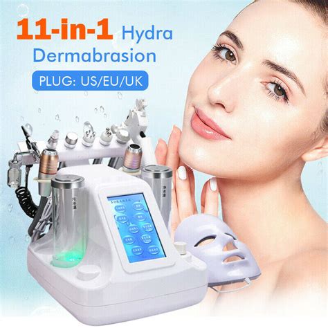 11 In 1 Hydra Dermabrasion Rf Bio Lifting Spa Facial Machine Water Oxygen Jet Hydro Diamond