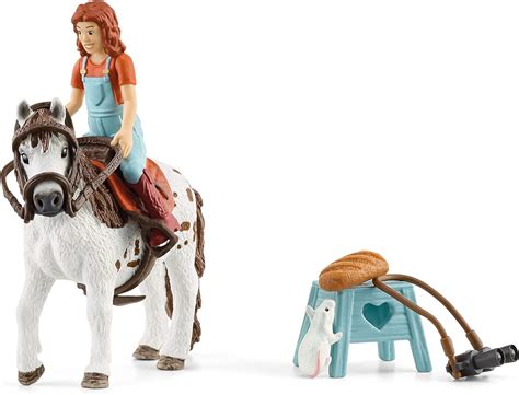 Buy Schleich Horse Club 9 Piece Playset Horse Toys For Girls And Boys