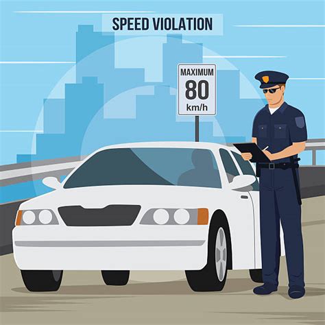 Police Officer Ticket Illustrations Royalty Free Vector Graphics