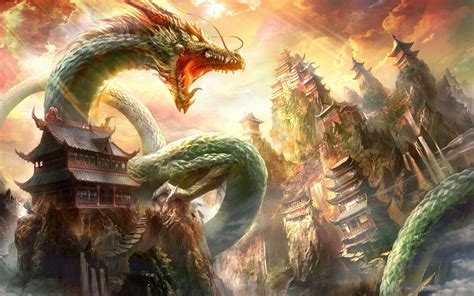 Chinese Dragon Live Wallpaper für Android - APK herunterladen