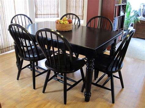 painting a dining table black 25+ inspiring farmhouse black table design ideas. following are the