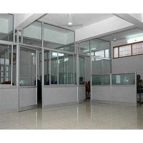 Aluminium Glass Office Partition At Rs 160 Square Feet Aluminum Office Partition In Ahmedabad