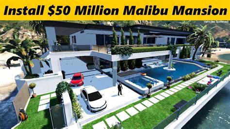 How To Install 50 Million Malibu Mansion In Gta 5 Real Life Mod By All