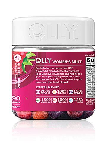 Olly Perfect Womens Multivitamin Gummy Supplement With Biotin And Folic