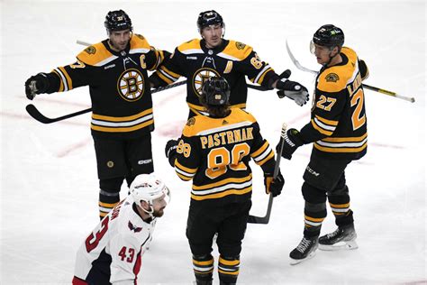 Bruins Top Nhl Season Points Mark Beating Capitals 5 2 Metro Us