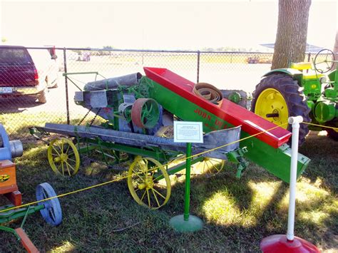 Antique john deere corn sheller. History and Culture by Bicycle: Clay County Fair: Vintage ...