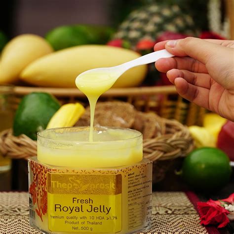 Fresh Royal Jelly 500g Thepprasit Honey Online Shopping Malaysia