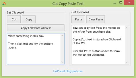 We did not find results for: How to Cut Copy Paste Text with code | LazPlanet