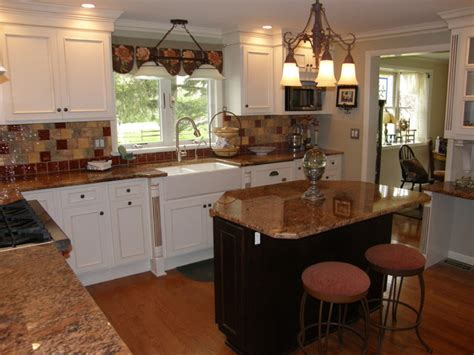 We did not find results for: Ivory Cabinets with Red Granite Top - Traditional ...