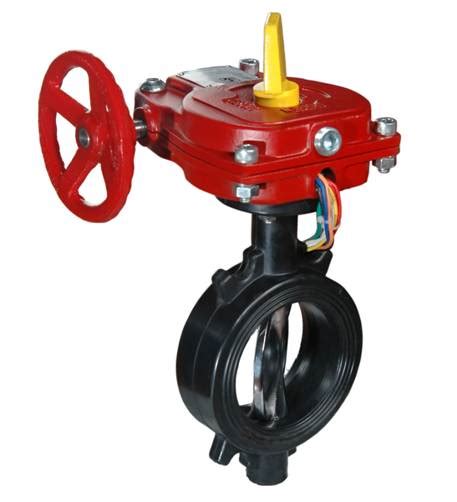 Fivalco Hpw Fireriser Wafer Type Butterfly Valves Ulfm Approved