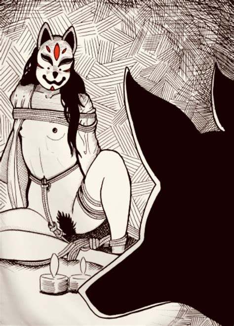 Nude Kabuki And The Fox In Red Raven S Collectionneur Comic Art