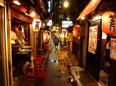 Japan Food Alley In Tokyo Japan Street Japan Japanese