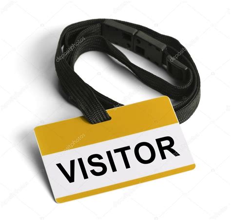 Visitor Badge Stock Photo By ©pixelrobot 45474099