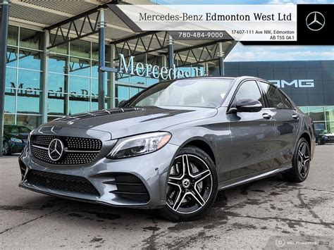 New 2020 Mercedes Benz C Class C 300 4matic Sedan Sedan In Edmonton