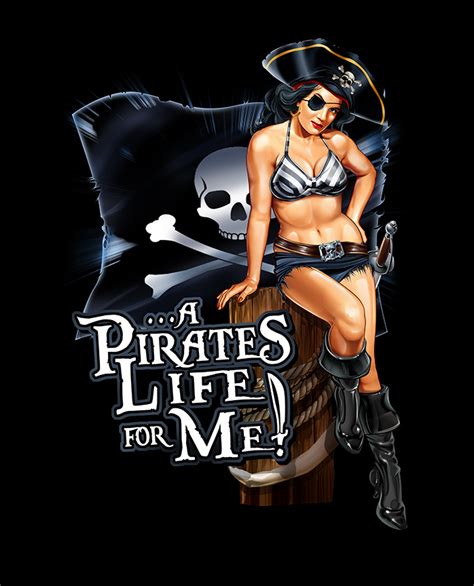 pirate pin up by russellink on deviantart