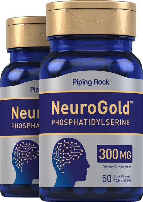 Neuro Gold Phosphatidylserine 300mg 50 Capsules Neuro Ps 300 Mg